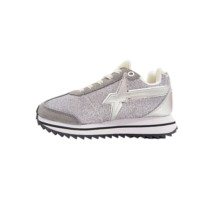 Sneakers W6YZ Bambine e ragazze Grigio