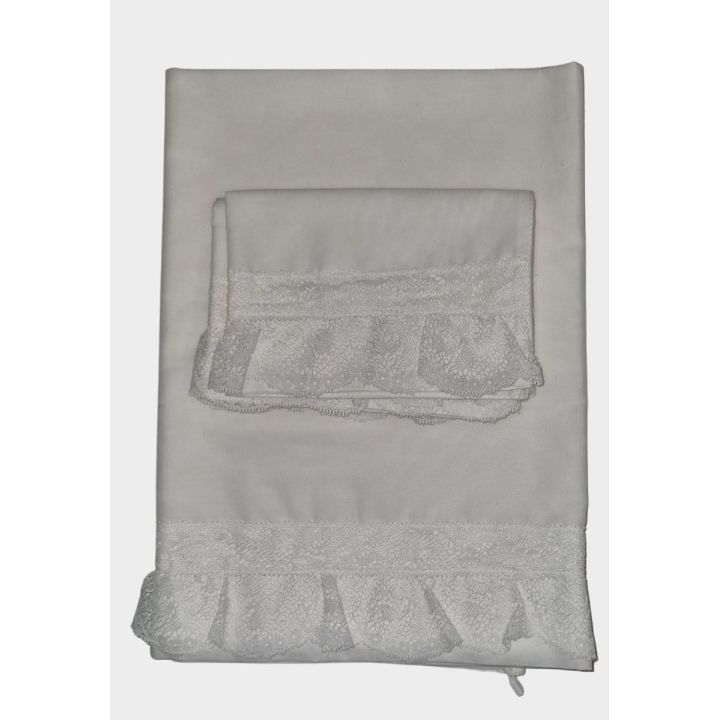 Coperta da viaggio Aletta Bimba Bianco