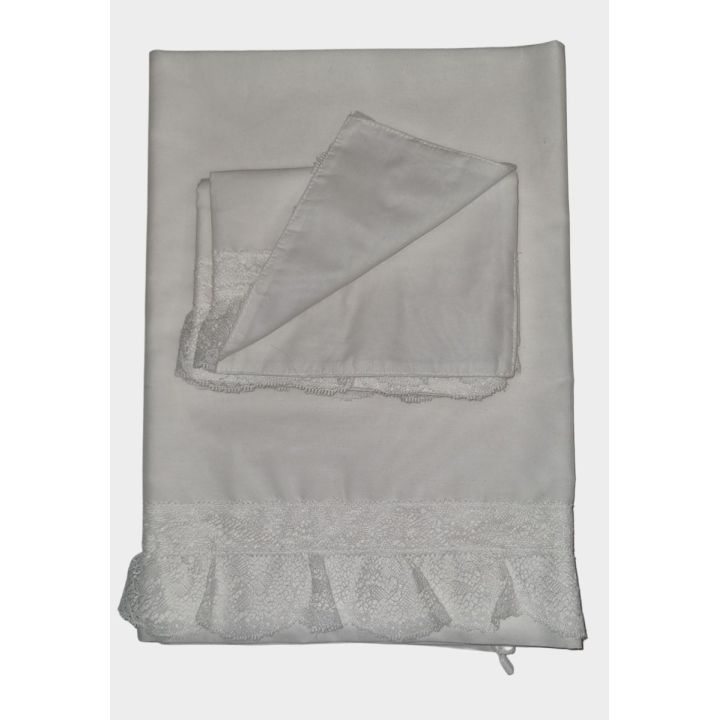 Coperta da viaggio Aletta Bimba Bianco - Continuativa