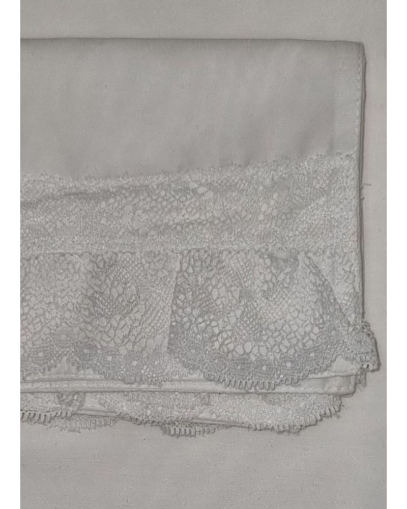 Coperta da viaggio Aletta Bimba Bianco - Continuativa