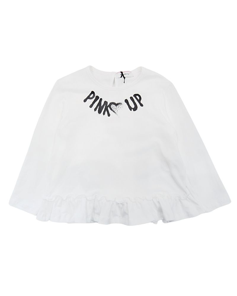 T-shirt Pinko Bimba Bianco