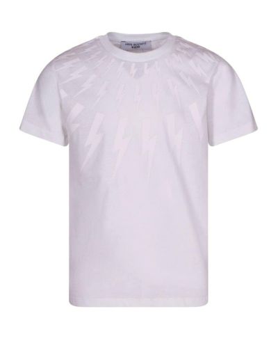 T-shirt Neil Barrett Bambini e ragazzi Bianco
