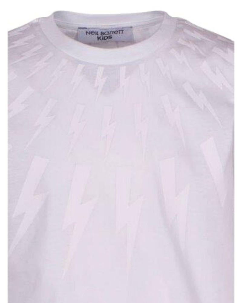 T-shirt Neil Barrett Bambini e ragazzi Bianco - Primavera/Estate