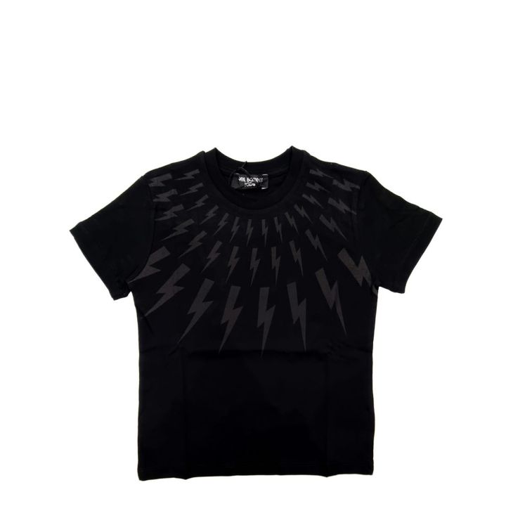 T-shirt Neil Barrett Bambini e ragazzi Nero