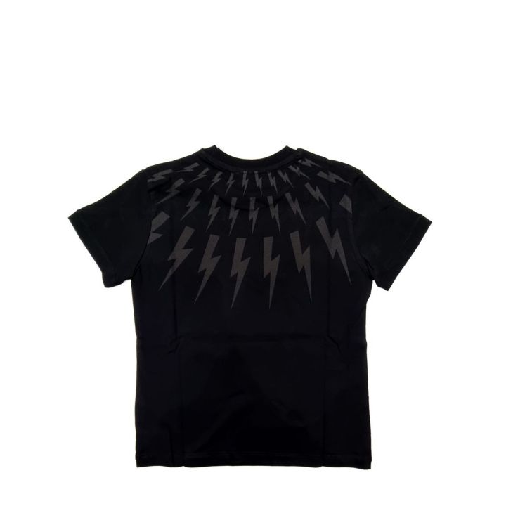 T-shirt Neil Barrett Bambini e ragazzi Nero - Primavera/Estate