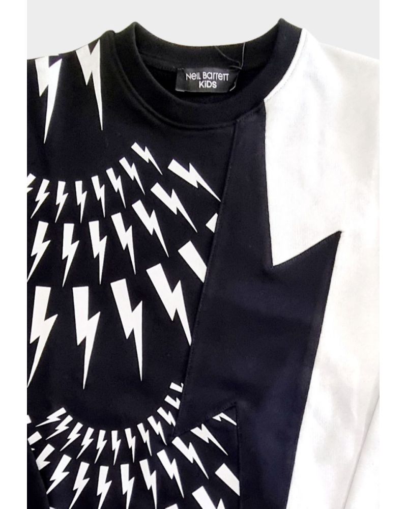 Maglia Neil Barrett Bambini e ragazzi Nero - Primavera/Estate