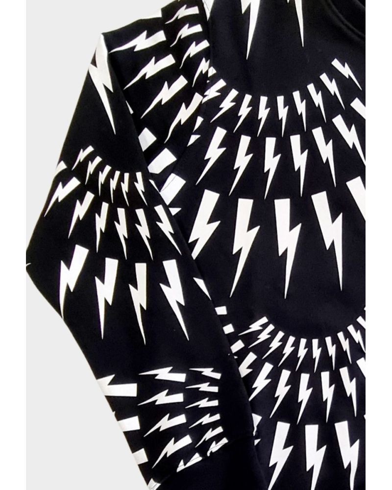 Maglia Neil Barrett Bambini e ragazzi Nero - Primavera/Estate