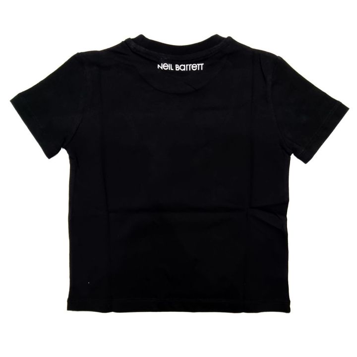 T-shirt Neil Barrett Bambini e ragazzi Nero - Primavera/Estate
