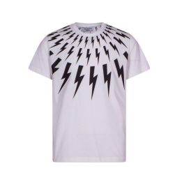 T-shirt Neil Barrett Bambini e ragazzi Bianco - Primavera/Estate