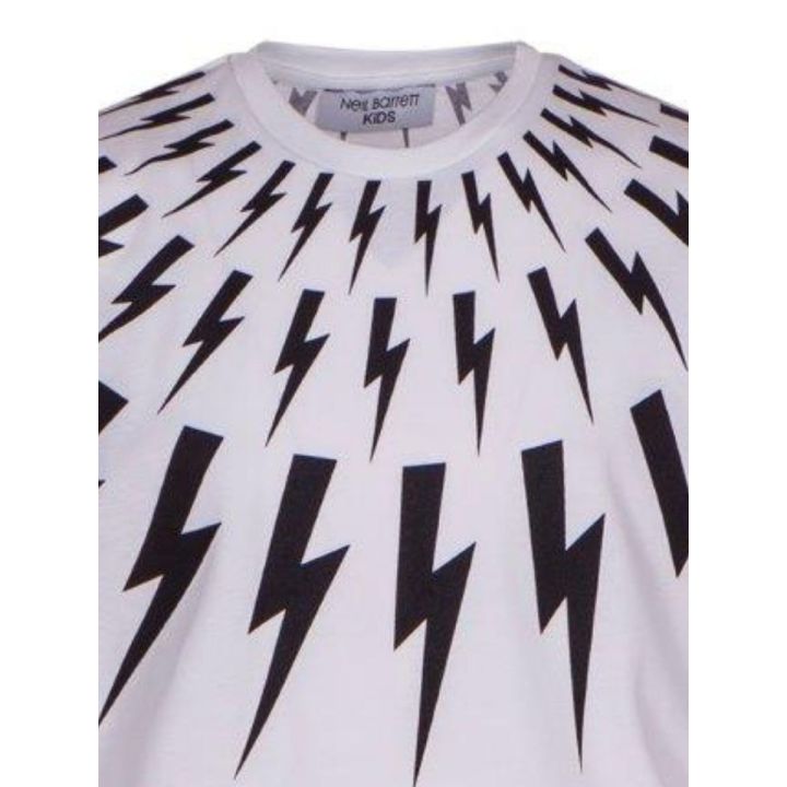 T-shirt Neil Barrett Bambini e ragazzi Bianco - Primavera/Estate