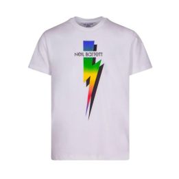 T-shirt Neil Barrett Bambini e ragazzi Bianco - Primavera/Estate