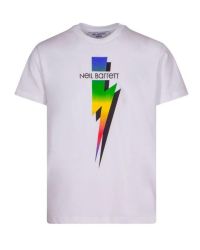 T-shirt Neil Barrett Bambini e ragazzi Bianco - Primavera/Estate