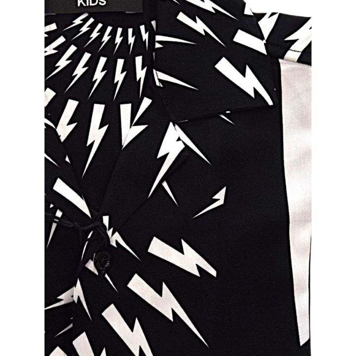 Camicia Neil Barrett Bambini e ragazzi Nero - Primavera/Estate