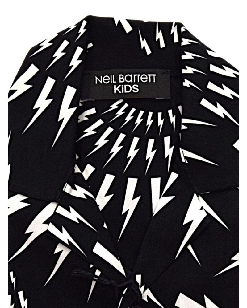 Camicia Neil Barrett Bambini e ragazzi Nero - Primavera/Estate