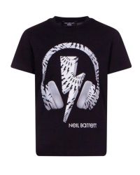 T-shirt Neil Barrett Bambini e ragazzi Nero