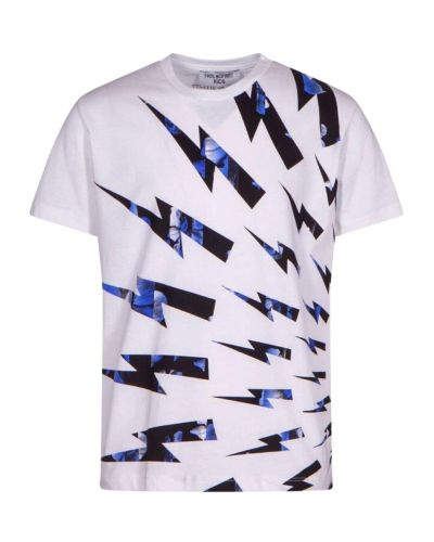 T-shirt Neil Barrett Bambini e ragazzi Bianco - Primavera/Estate