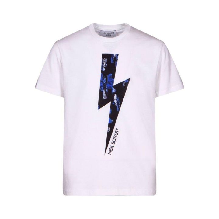 T-shirt Neil Barrett Bambini e ragazzi Bianco - Primavera/Estate