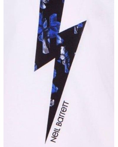 T-shirt Neil Barrett Bambini e ragazzi Bianco - Primavera/Estate