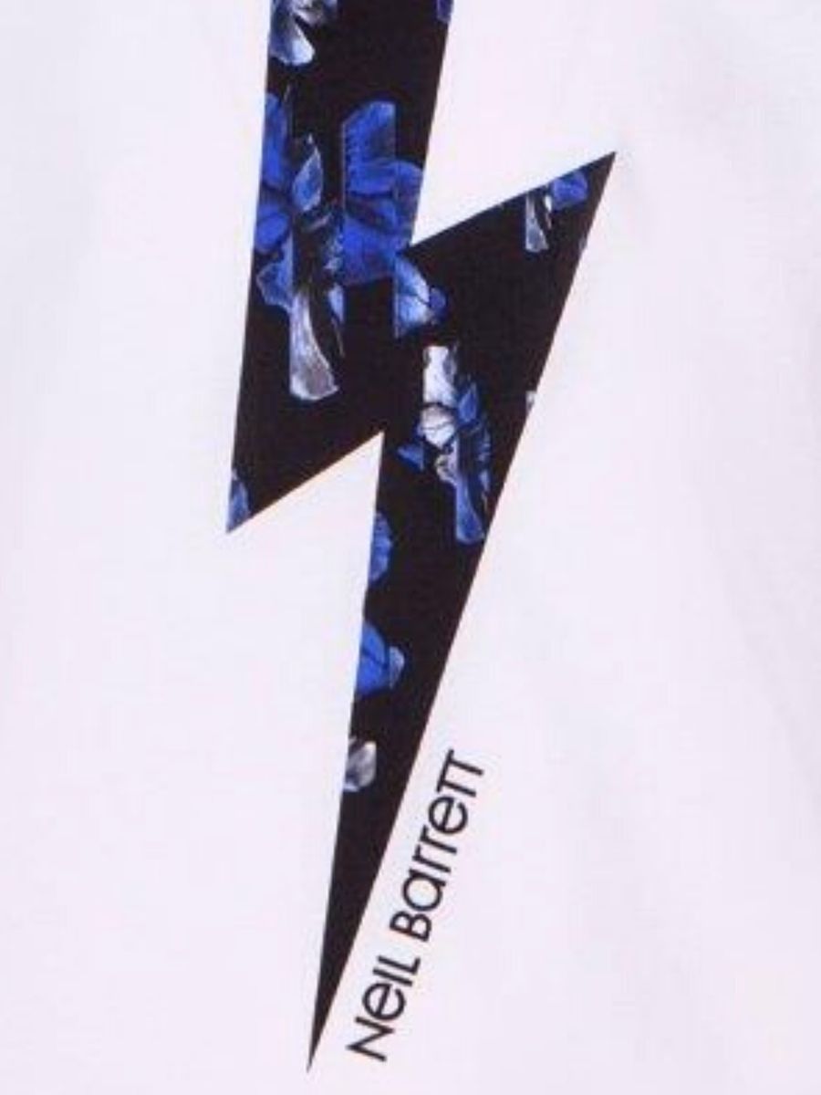 T-shirt Neil Barrett Bambini e ragazzi Bianco - Primavera/Estate