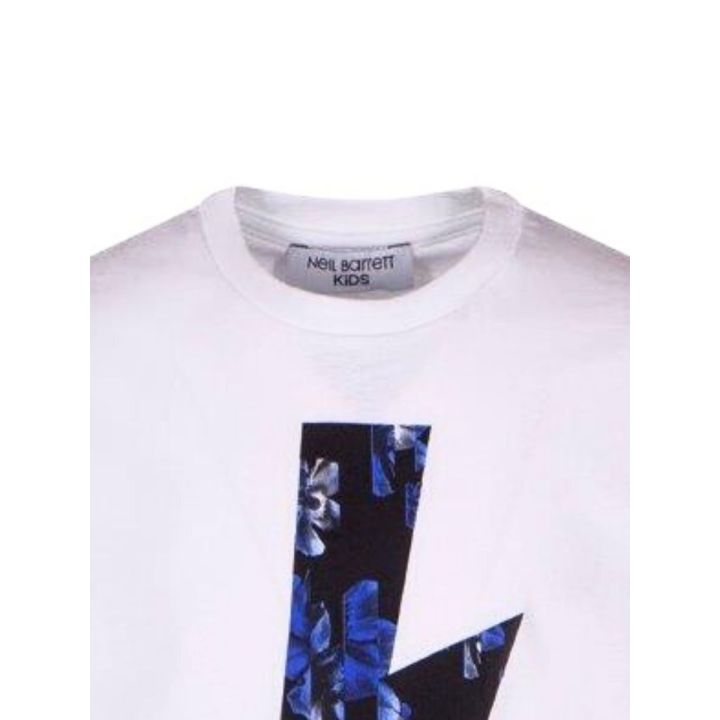 T-shirt Neil Barrett Bambini e ragazzi Bianco - Primavera/Estate
