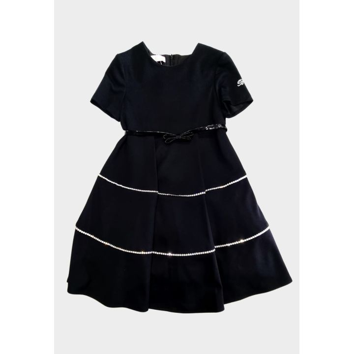 Abito Miss Blumarine Bambine e ragazze Nero