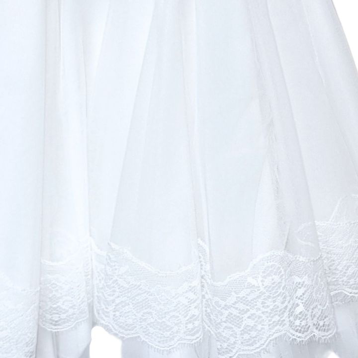 Abito da cerimonia Aletta Bimba Bianco - Primavera/Estate