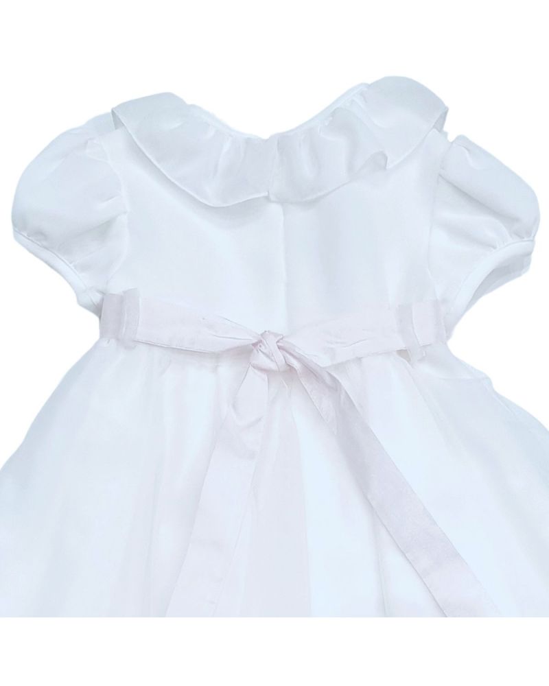 Abito da cerimonia Aletta Bimba Bianco - Primavera/Estate