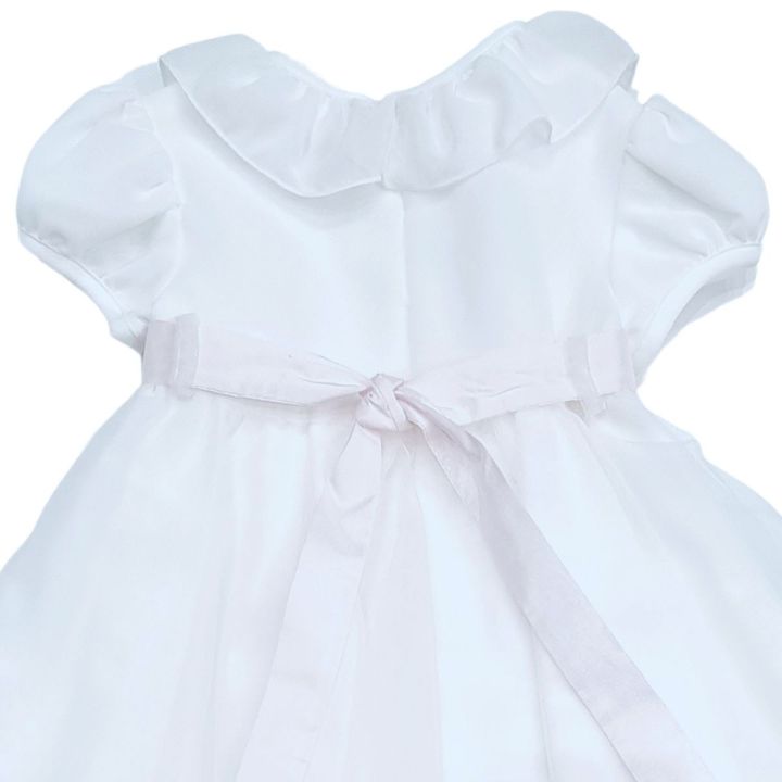 Abito da cerimonia Aletta Bimba Bianco - Primavera/Estate