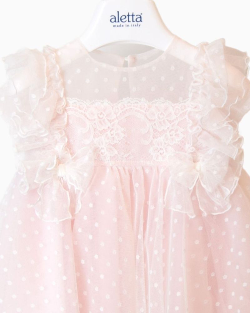 Abito da cerimonia Aletta Bimba Rosa - Primavera/Estate