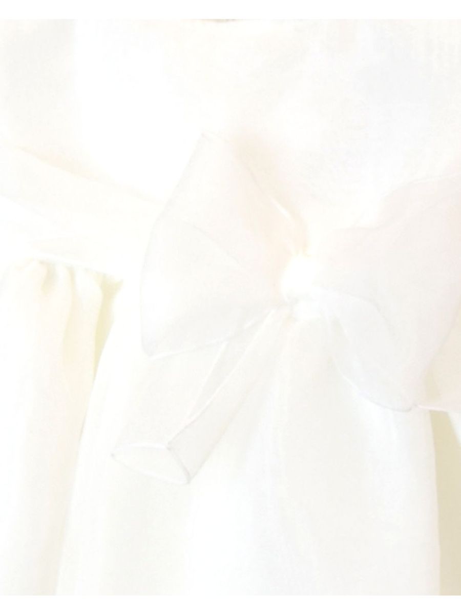Abito da cerimonia Aletta Bimba Bianco - Primavera/Estate