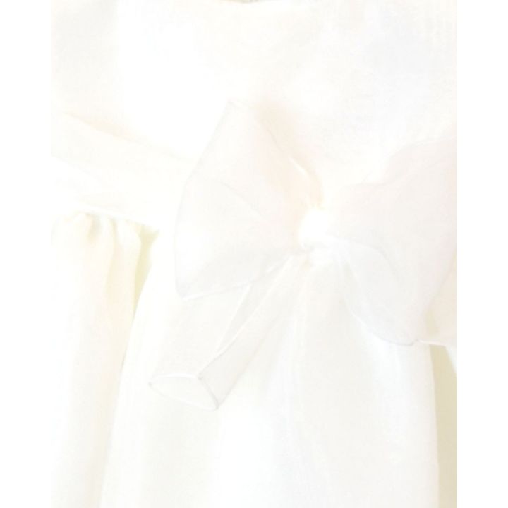 Abito da cerimonia Aletta Bimba Bianco - Primavera/Estate