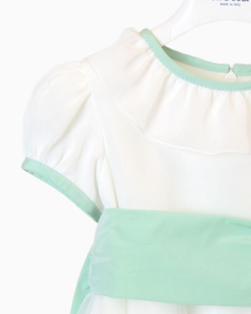 Abito da cerimonia Aletta Bimba Bianco - Primavera/Estate