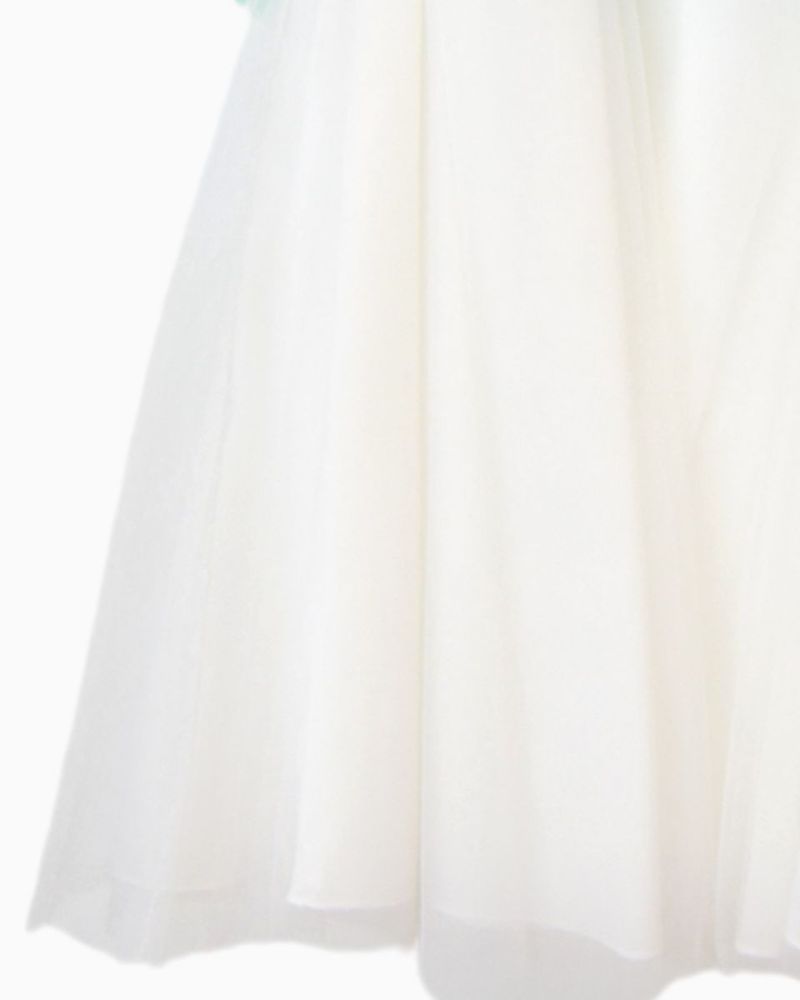 Abito da cerimonia Aletta Bimba Bianco - Primavera/Estate