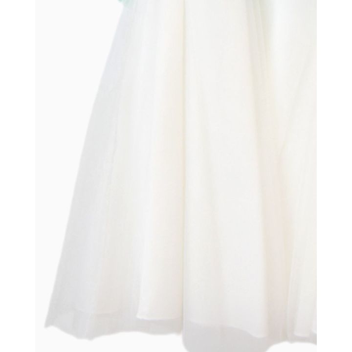 Abito da cerimonia Aletta Bimba Bianco - Primavera/Estate
