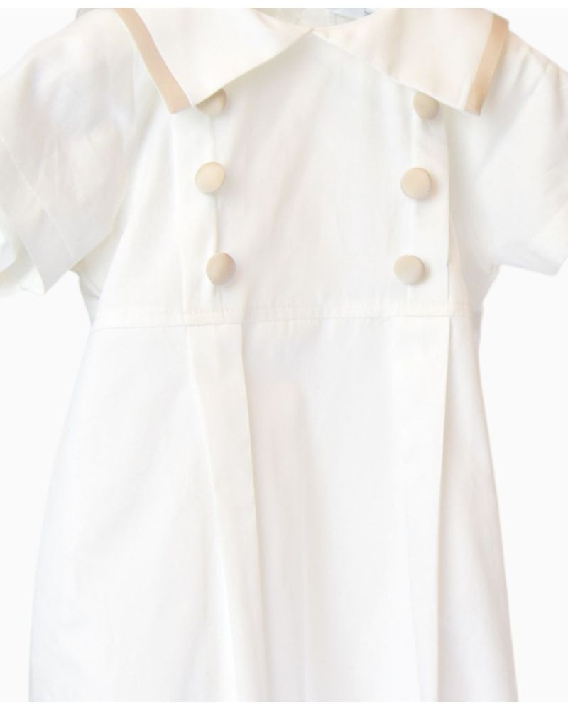 Abito da cerimonia Aletta Bimbo Bianco - Primavera/Estate