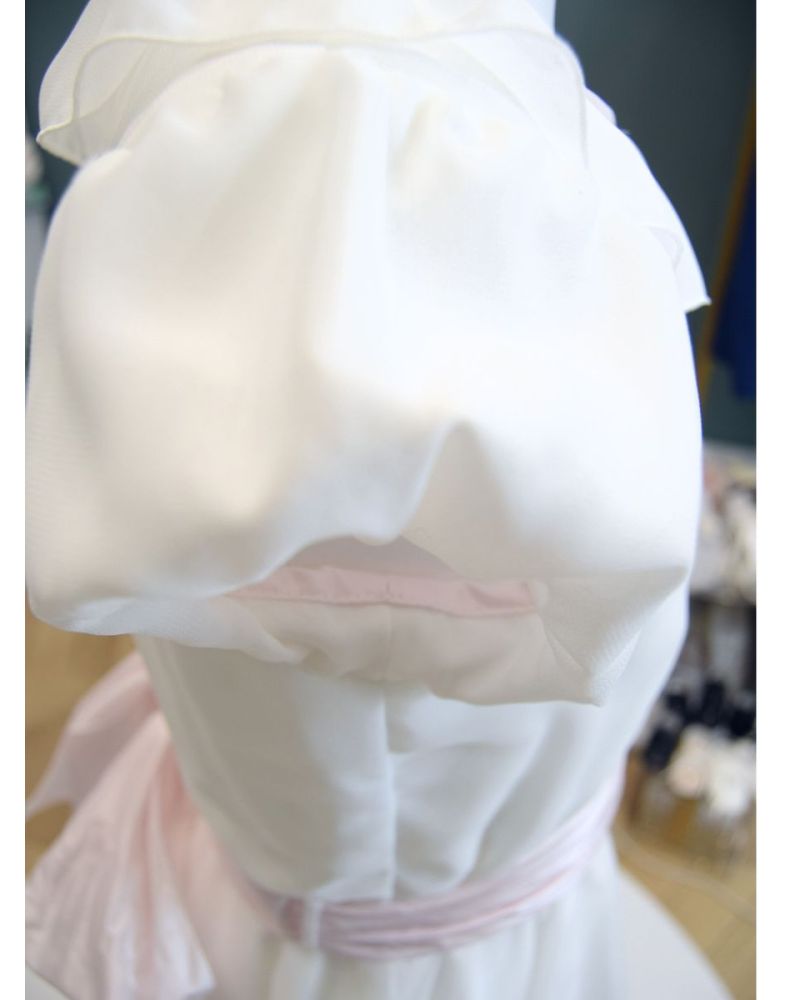 Abito da Comunione Aletta Bambine e ragazze Bianco - Primavera/Estate