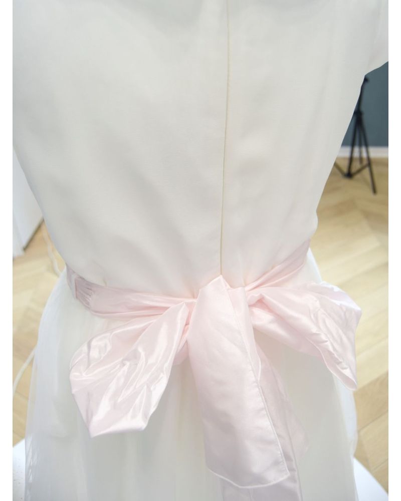 Abito da Comunione Aletta Bambine e ragazze Bianco - Primavera/Estate