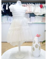 Abito da Comunione Aletta Bambine e ragazze Bianco