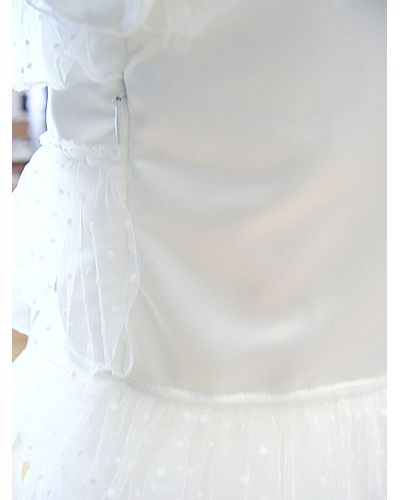 Abito da Comunione Aletta Bambine e ragazze Bianco - Primavera/Estate