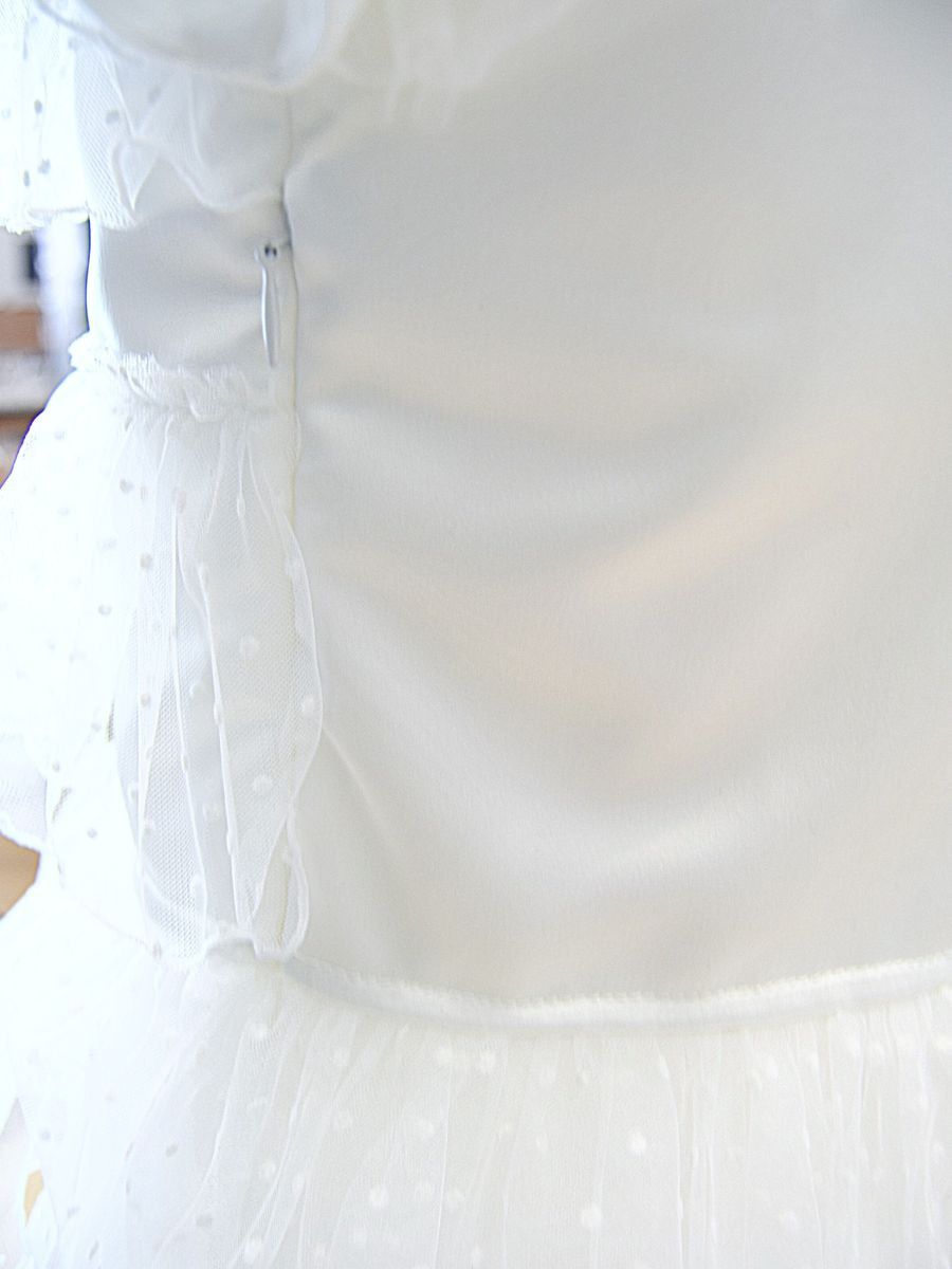 Abito da Comunione Aletta Bambine e ragazze Bianco - Primavera/Estate