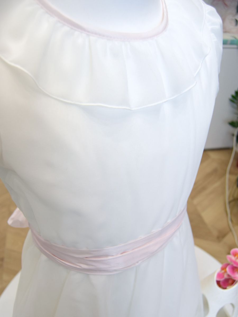 Abito da Comunione Aletta Bambine e ragazze Bianco - Primavera/Estate