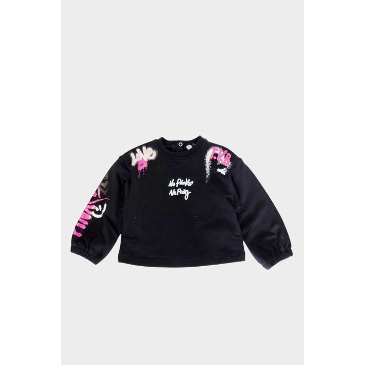 Felpa Pinko Bimba Nero - Autunno/Inverno