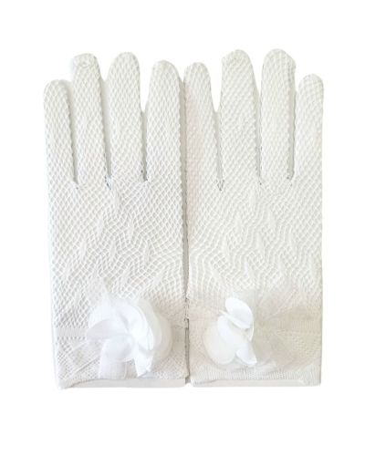 Guanti Aletta Bambine e ragazze Bianco