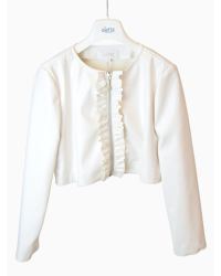 Giacca Aletta Bambine e ragazze Bianco - Primavera/Estate