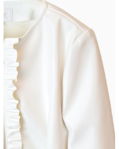 Giacca Aletta Bambine e ragazze Bianco - Primavera/Estate