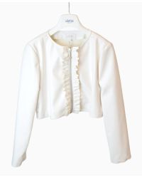 Giacca Aletta Bambine e ragazze Bianco - Primavera/Estate