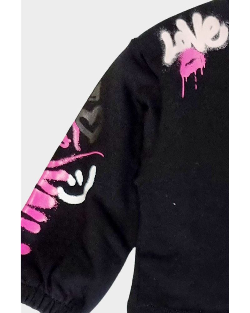 Felpa Pinko Bimba Nero - Autunno/Inverno