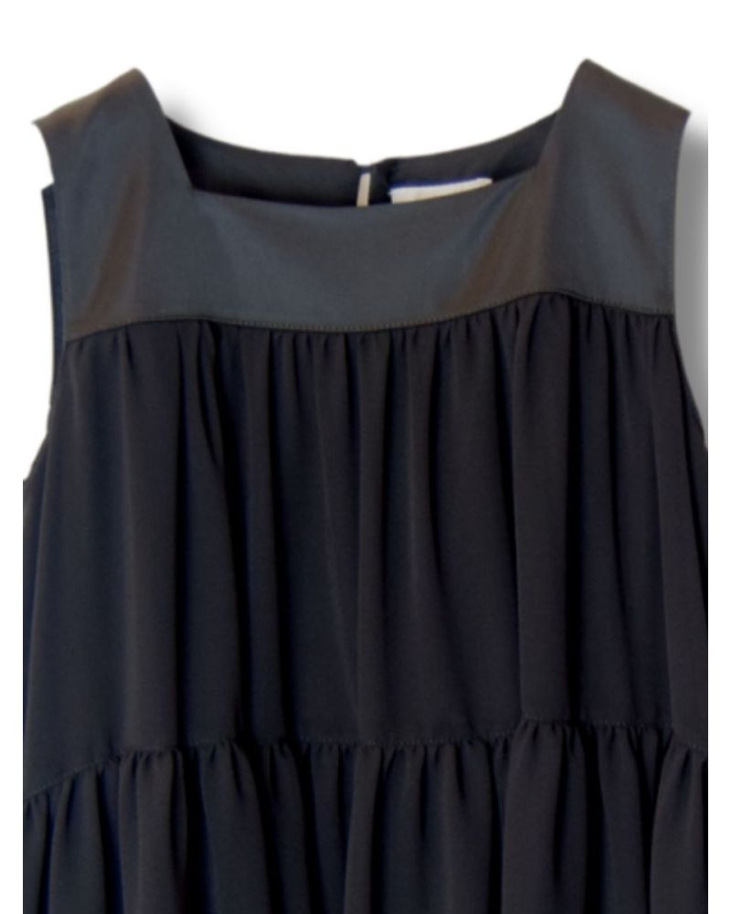 Abito Aletta Bambine e ragazze Nero - Primavera/Estate