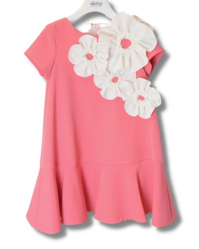Abito Aletta Bambine e ragazze Rosa - Primavera/Estate