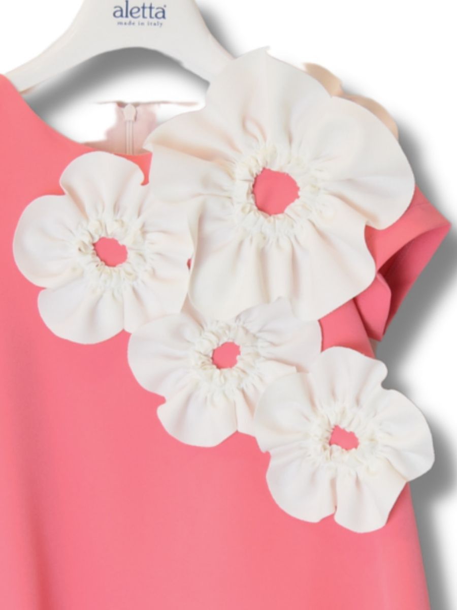 Abito Aletta Bambine e ragazze Rosa - Primavera/Estate